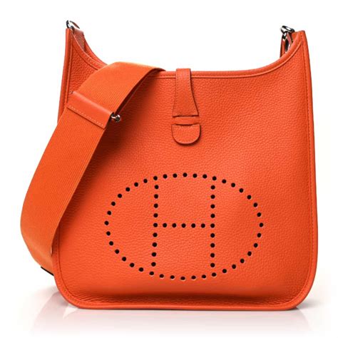 hermes mini evelyne price 2022|hermes evelyne price guide.